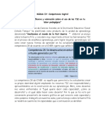 Apreciación Reflexiva y Valoracion Del Uso de Las Tic