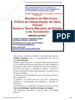 Contra Hans Kelsen no Campo da Teoria do Estado e do Socialismo _ Texto de S. Volfson