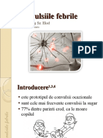 Convulsiile Febrile - Pediatrie PDF