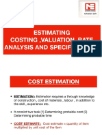 Estimation and Costing New by Made Easy