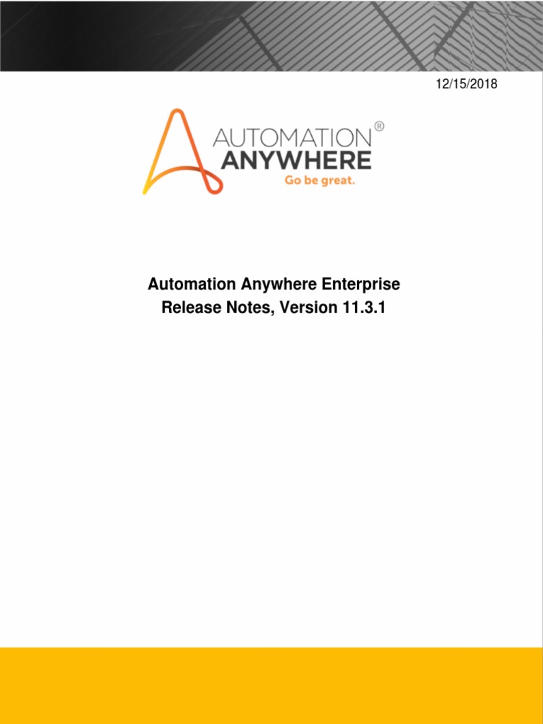AAE 11.3.1 Release Notes PDF | PDF | Microsoft Sql Server | Databases