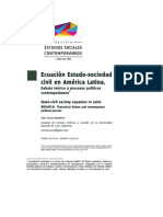 Ecuacion Estado-Sociedad Civil en Americ PDF