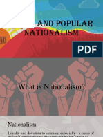Rizal and Popular Nationalism