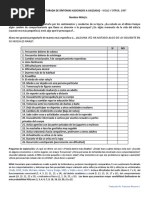 Inventario de Conducta Sexual Infantil (CSBI) (Forma 2) | PDF ...