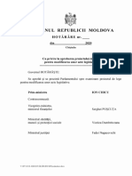 Proiect de Lege Privind Sistemul Public de Pensii