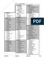 ArcHist quiz sked