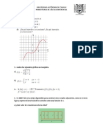 Tarea de Calculo Diferencial (Funciones) 2019