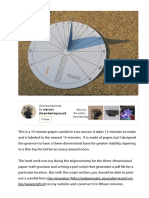 15-minute Paper-craft Sundial _ 7 Steps (with Pictures) - Instructables