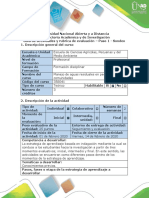 Guía de actividades  y rúbrica de evaluación - Paso 1 - Sondeo.