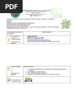 Adpatacion Ciencias Nturales Guia 2 - Grado 2