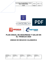 PL15-07 Plan Anual de Seguridad y Salud en El Trabajo 2020 Cajamarca V01-28-11-19