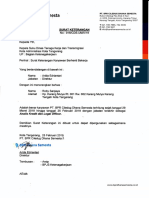 Keterangan Pengalaman Kerja PDF