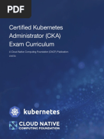 CKA Curriculum V1.17