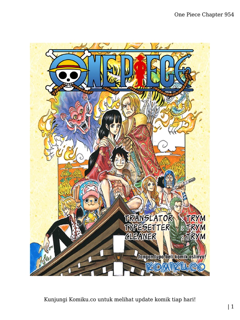 Komiku Co One Piece Chapter 954 Pdf