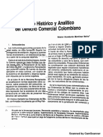 LECTURA - Repaso Histórico y Análitco Del Derecho Comercial Colombiano.