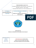 SOP Pembuatan Proposal Pengmas