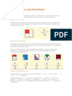 Introducción A Las Fracciones