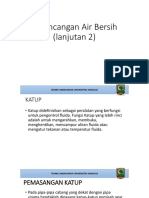 Perancangan Air Bersih (Lanjutan 2)