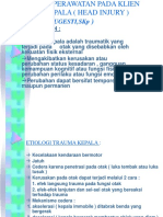 Asuhan Keperawatan Pada Klien Trauma Kepala (Head