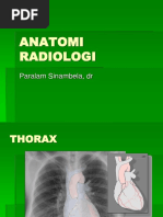 Anatomi Thorax Normal + Gambaran Radiologi | PDF