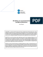 Tesis 4. de Psicoanálisis en Zambrano PDF