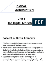 The Digital Ecosystem-Unit 1 PDF