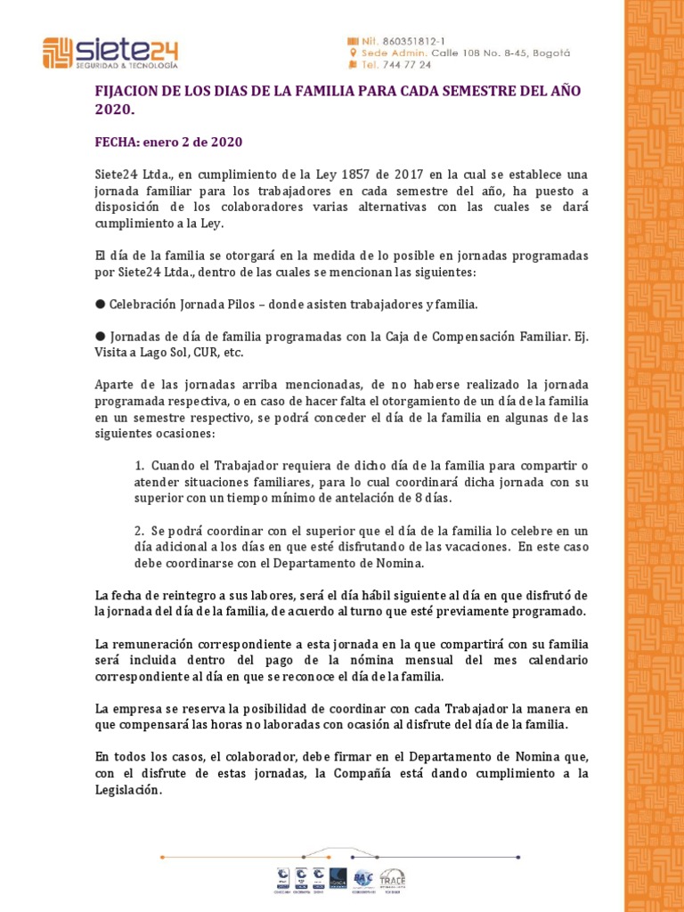 Documento Dia de La Familia PDF | PDF