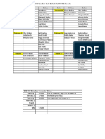 bake sale work schedule