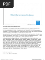 Module 1 VMAX Performance Workshop