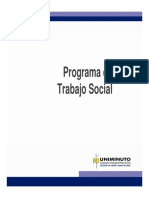 Presentación Programa de Trabajo Social PDF