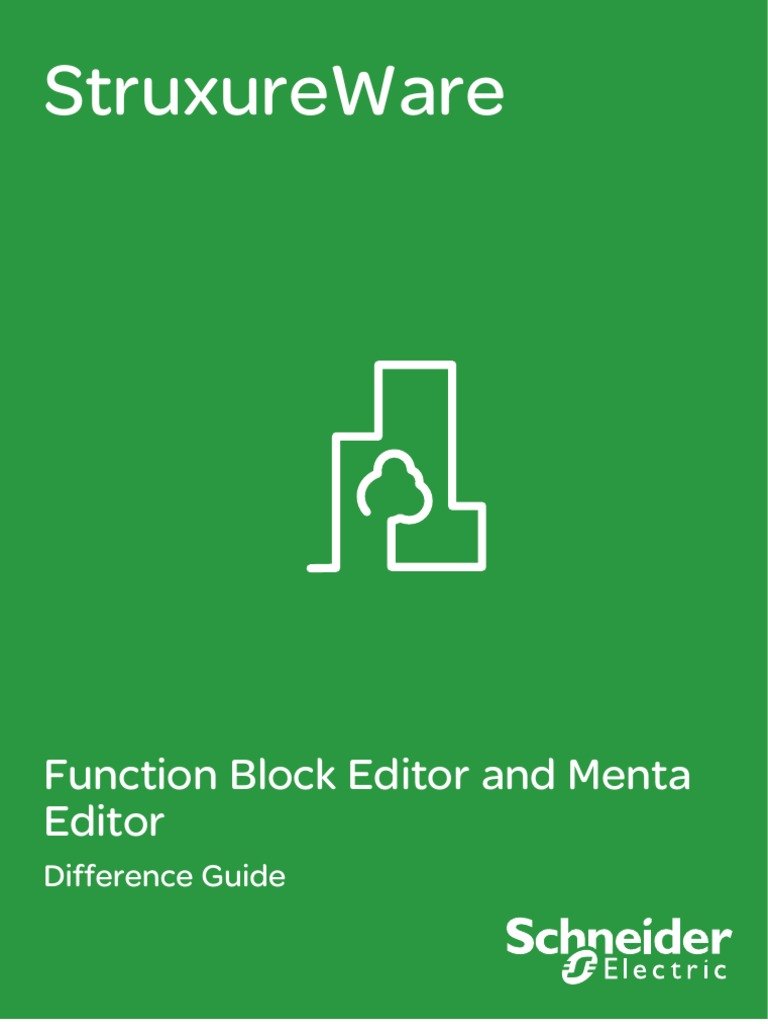 Function Block Editor and Menta Editor Difference Guide (101686) PDF ...
