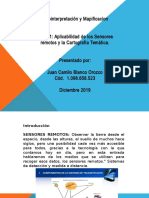 Presentacion - Aplicabilidad de Los Sensores Remotos y La Cartografia Tematica