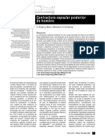Contractura Capsular Posterior de Hombro PDF