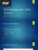 estrategias em mini indice