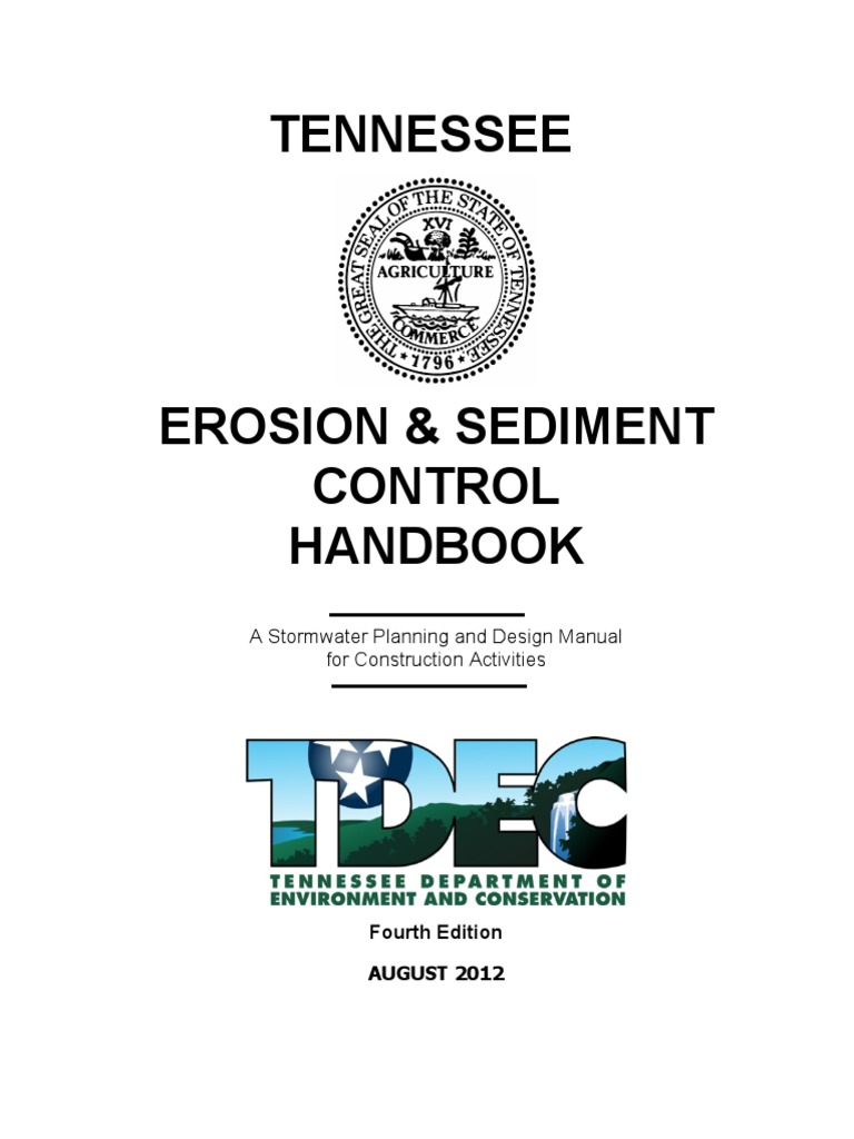 EROSION & SEDIMENT CONTROL HANDBOOK.pdf Clean Water Act Erosion