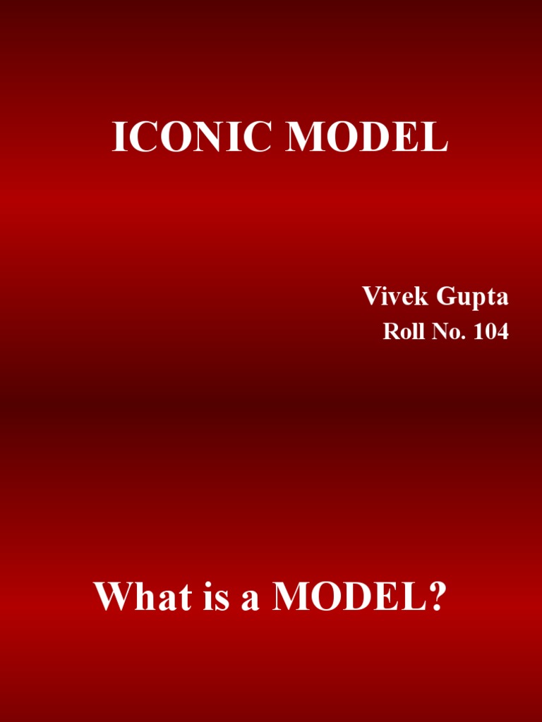 Understanding Iconic Models in Design | PDF