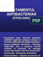 TRATAMENTUL ANTIBACTERIAN