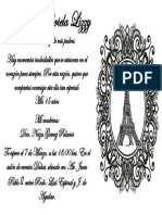 Invitaciones Gaby