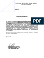 Certificacion Laboral Echeverry Siso PDF