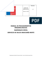 Manual de Procedimientos Mamógrafo Móvil (Ultimo) PDF
