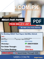 MDCAT Past Paper 2019 PDF