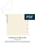 Constitución de Cádiz de 1812