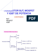 Transistor BJT, Mosfet y Igbt de Potencia