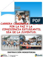 Instruccion FINAL Carrera Caminata Por La Paz y La Convivencia Estudiantil 2020 Revisada3febdefinitiva PDF