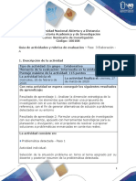 Guia de actividades y Rúbrica de evaluación - Unidad 1 - Fase 3 - Elaboración - A