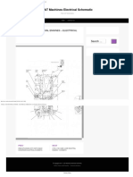 3408E 3412E INDUSTRIAL ENGINES - ELECTRICAL SCHEMATIC CAT Machines Electrical