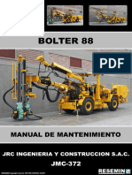Manual de Mantenimiento Bolter 88 JMC-372 PDF
