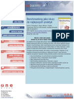 Benchmarking Jako Klucz Do Najlepszych Praktyk