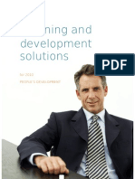 Training & Development Solutions - People's Development 2010
