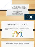 CARACTERISITCAS DE LA CONVENCION COLECTIVA (1)